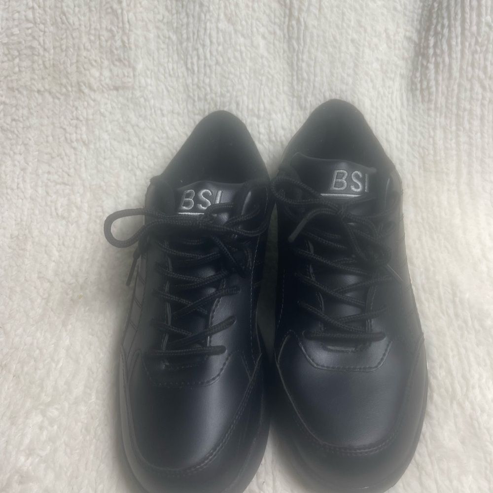BSI Men's Black Athletic Shoes SZ6